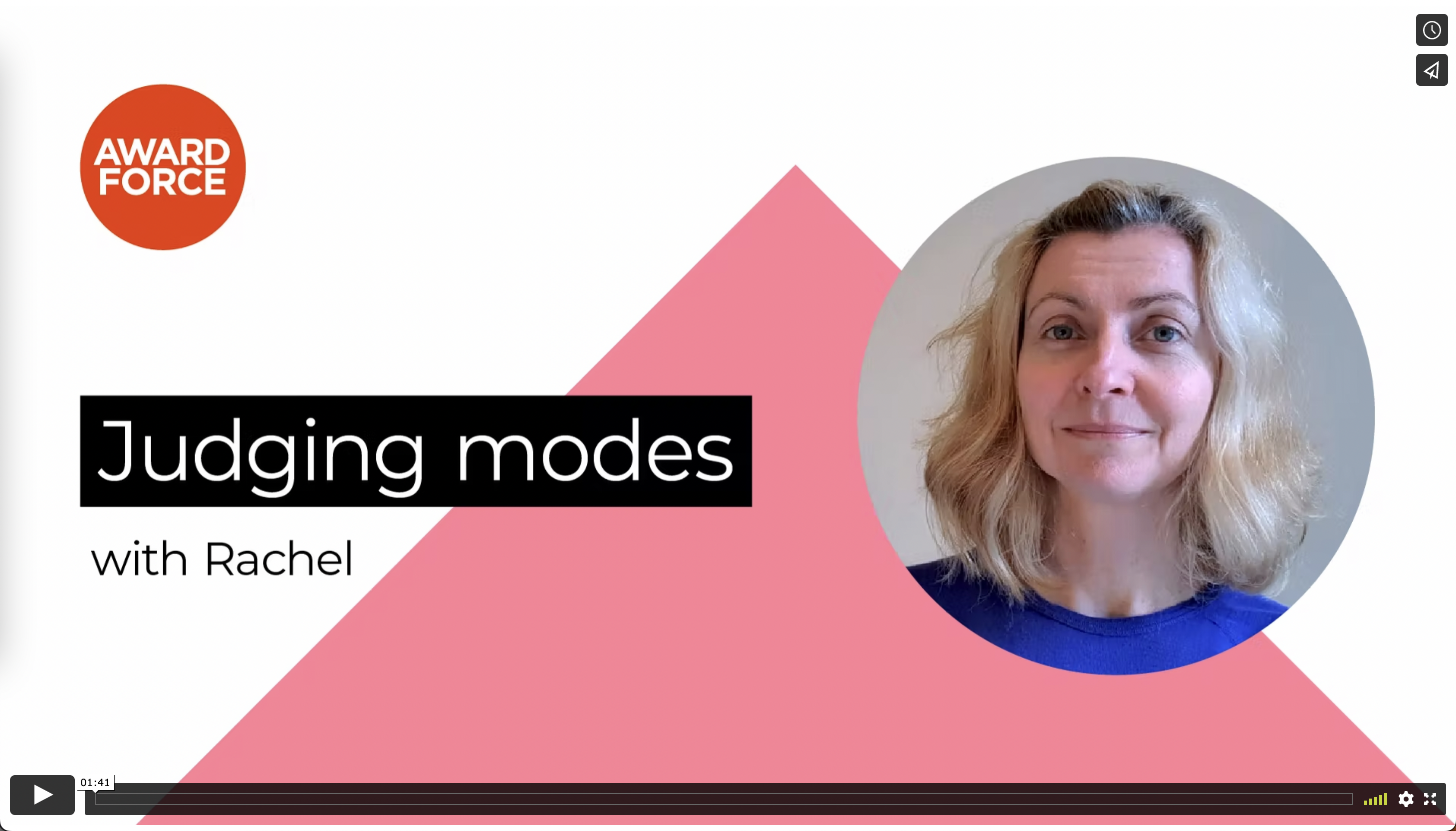 Modes d’évaluation d’Award Force
