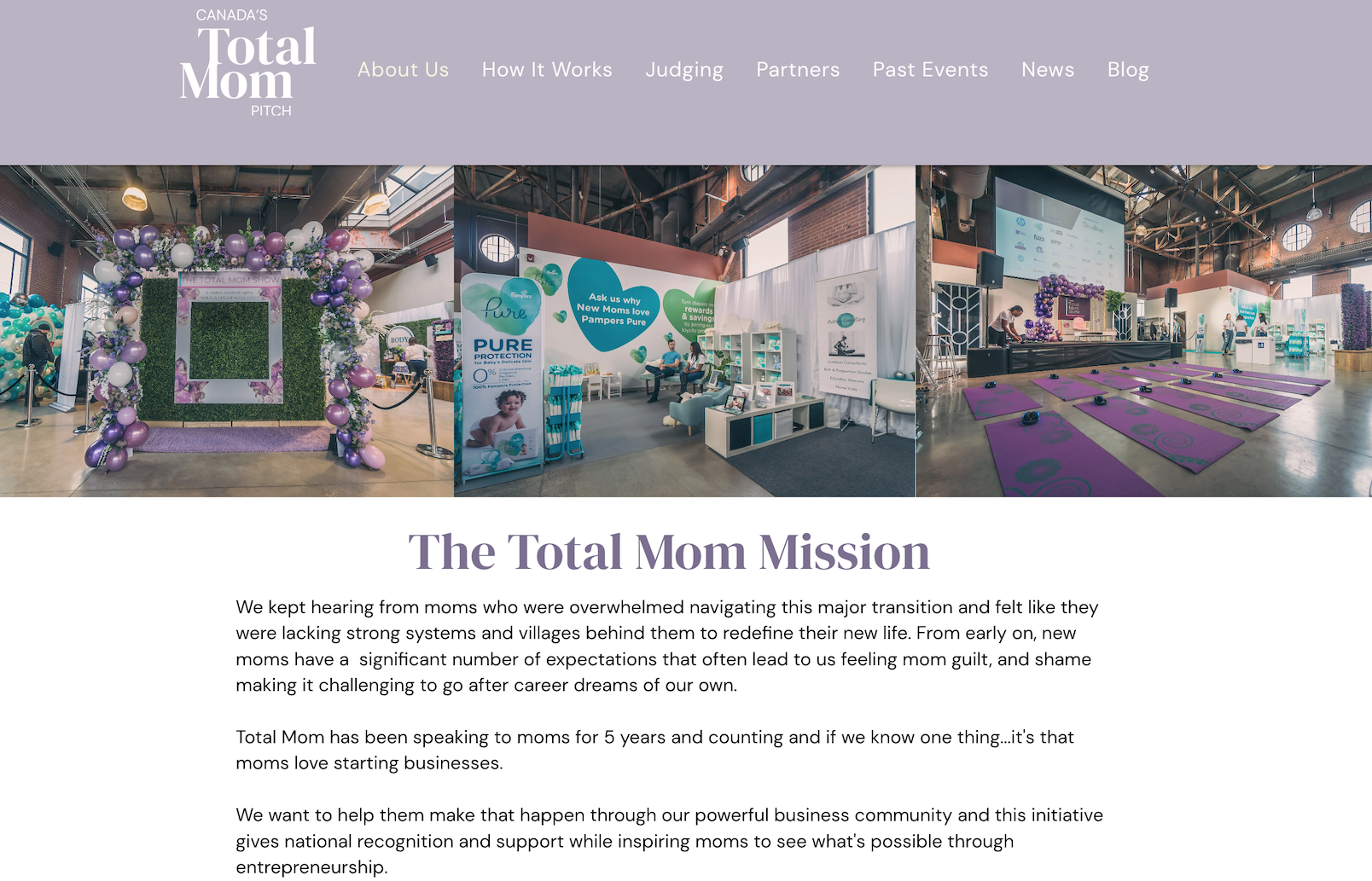 Award Force Kunde Total Mom Pitch und deren Mission Statement