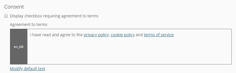 GDPR-Einwilligung