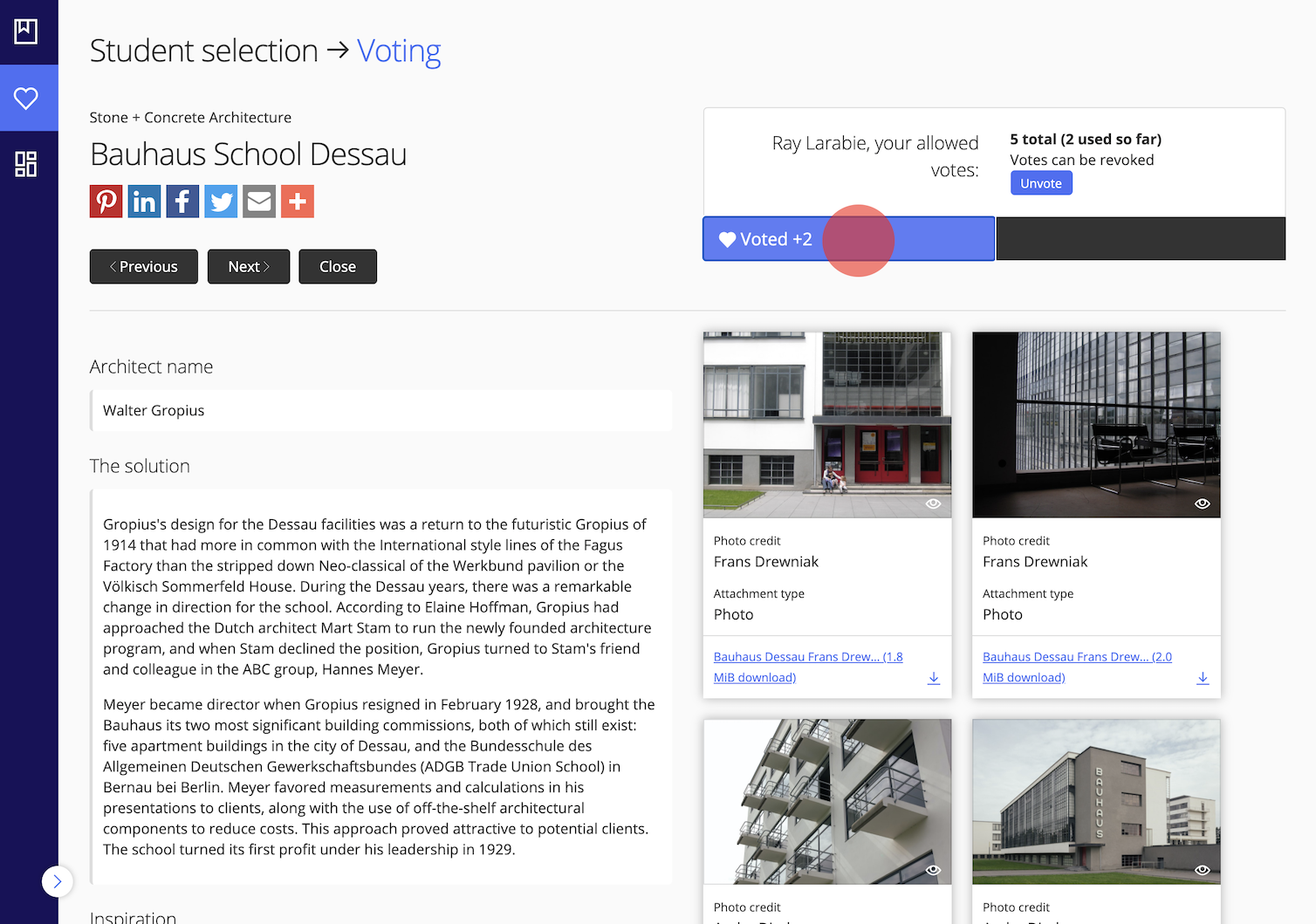 Voting ease